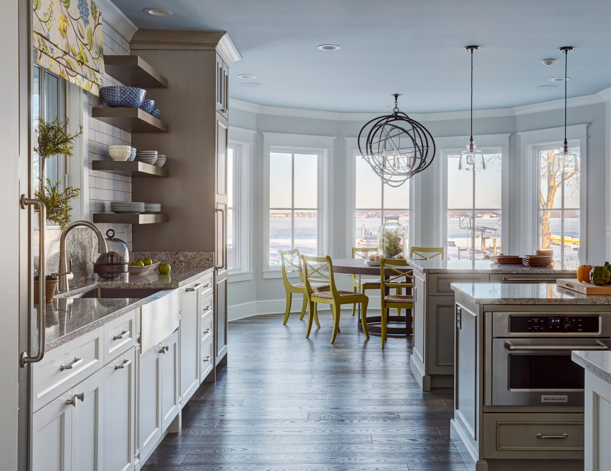Popular white kitchen cabinets with gray glaze Transitional White Kitchen Cabinets With Gray Showplace Cabinetry