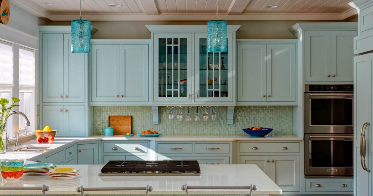 View This Custom Color Painted Kitchen, What Kind Of Paint To Use On Kitchen Cabinets Sherwin Williams