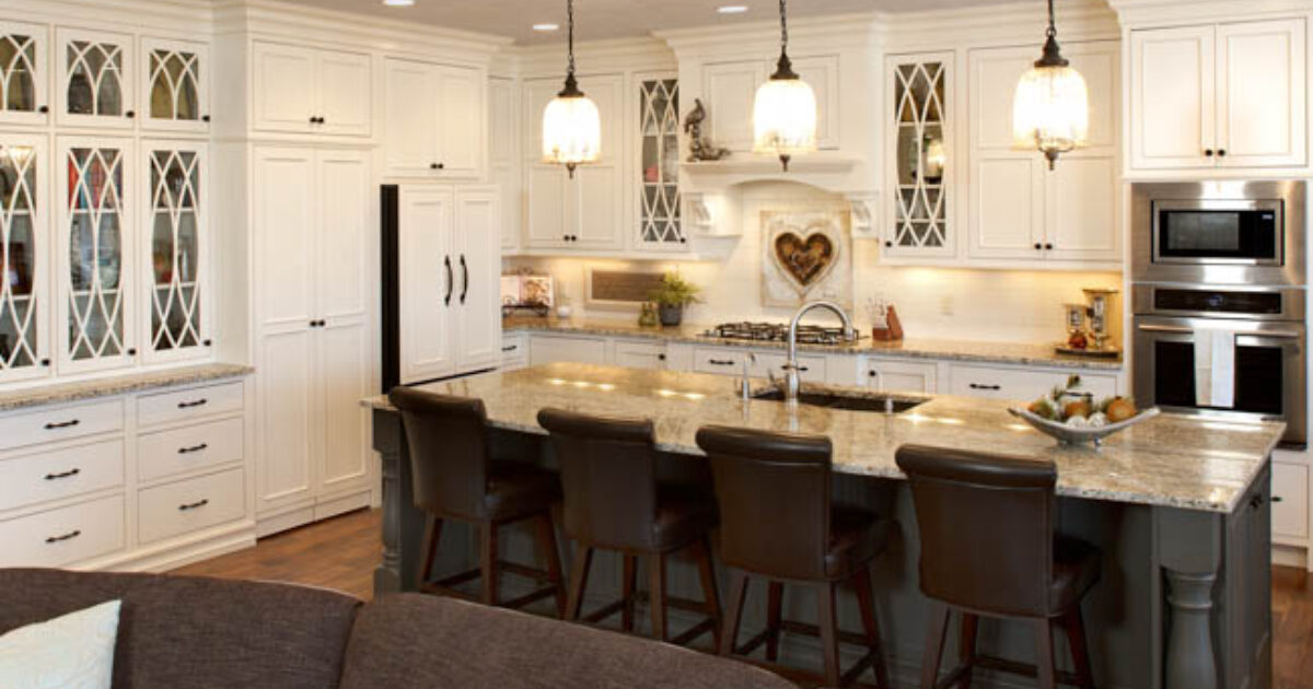 See This Kitchen S Graceful Glass Doors Showplace Cabinetry