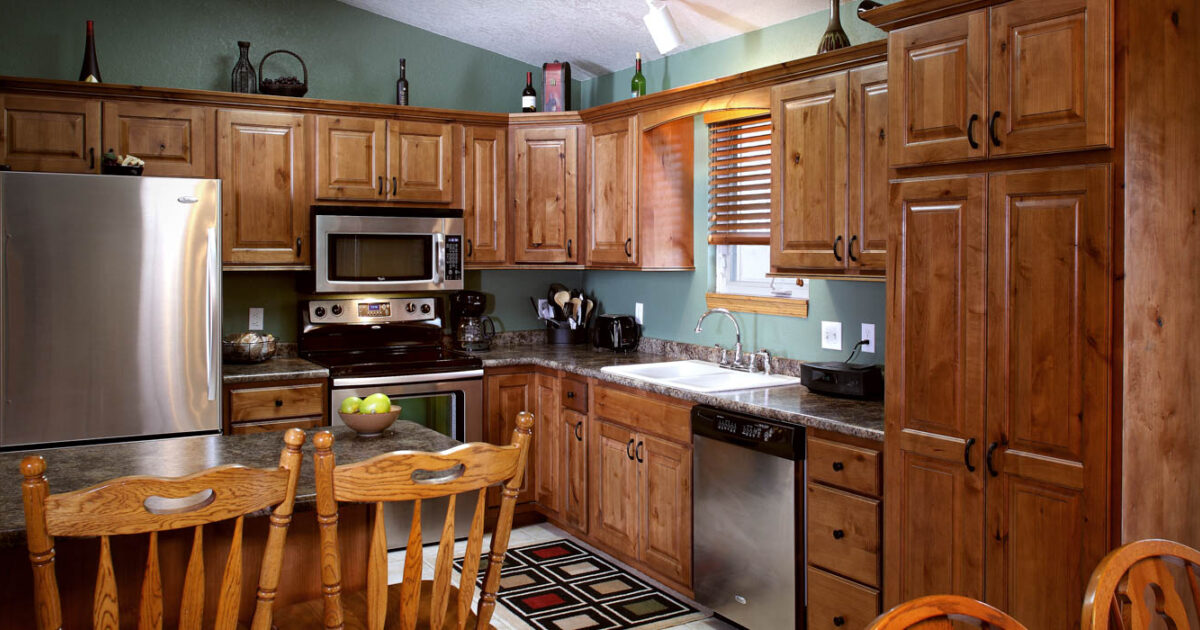 View The Warmth Of This Refaced Kitchen Showplace Cabinetry