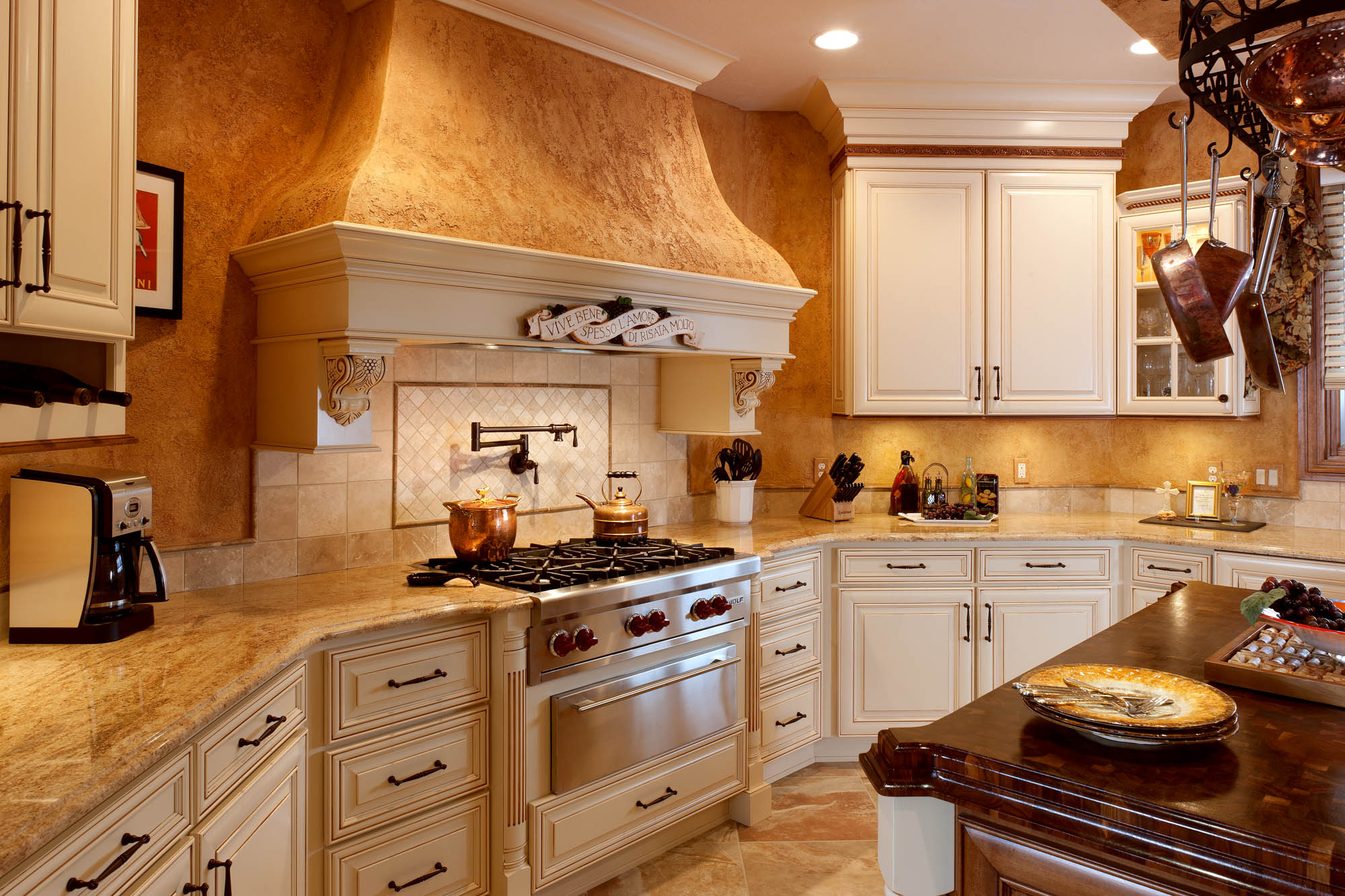 View This Elegantly Textured Kitchen Showplace Cabinetry